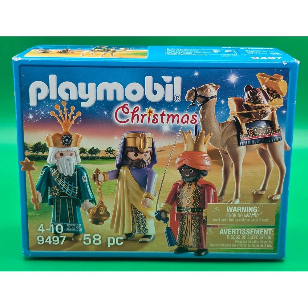 Playmobil Christmas Three Wise Kings 9497 58pc Set Nativity Magi Camel Figures